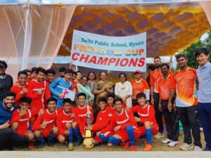 Read more about the article Delhi public school organized Inter school football tournament